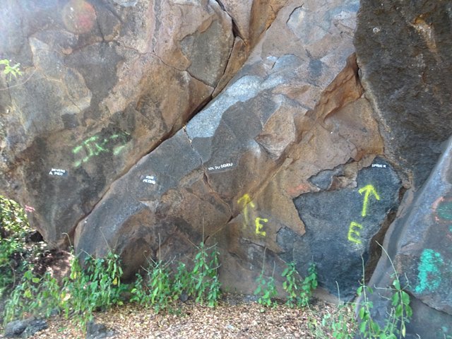 Balade à travers les spots d'escalade