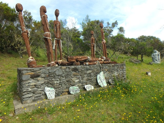Les intempéries se chargent de rapidement dégrader le lieu