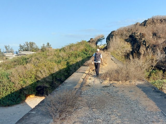 Pas de sensation de vertige sur le pont étroit