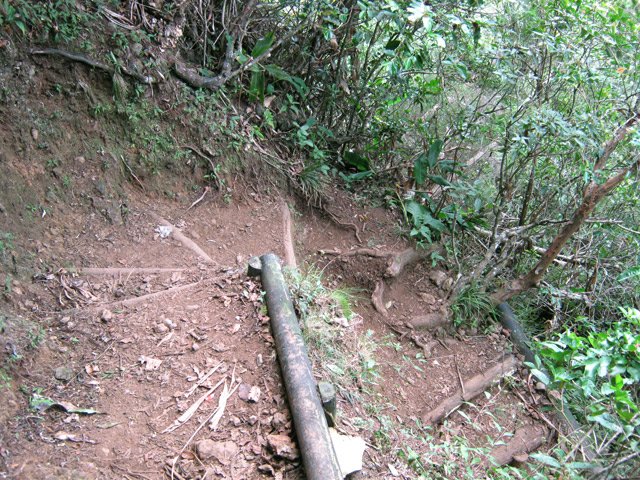 La montée à la Fenêtre comporte deux raidillons séparés par un faux plat