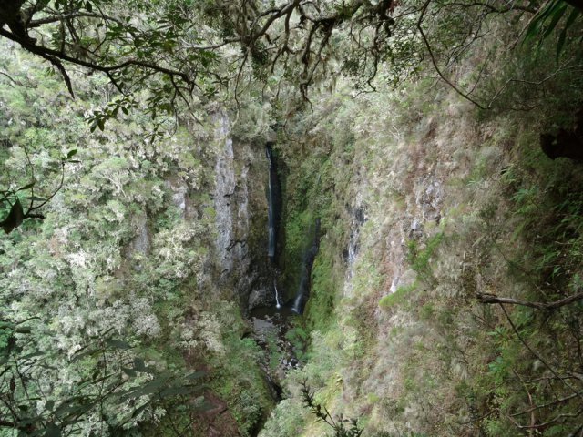 Les cascades du Bras Crochet dont on atteint le sommet en fin de rando
