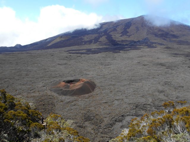 Vue de l'ensemble de la coulée depuis la descente du Pas de Bellecombe