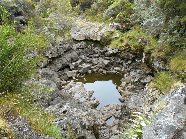 Curiosité géologique suite à effondrement