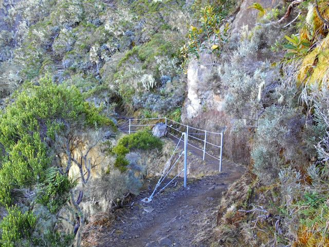 Un éboulis très bien évacué et sécurisé