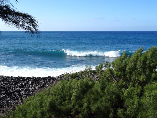On est bercé longuement par le bruit des vagues