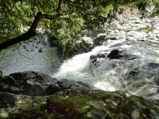 Le haut du Bassin Grondin, alimenté par un fougueux torrent