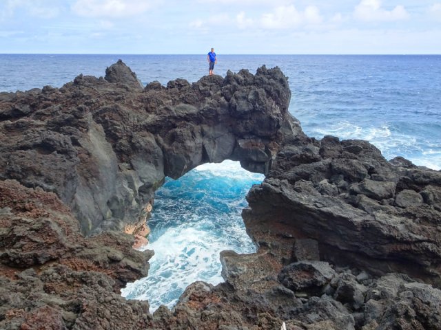 L'arche du Port vaut largement le Souffleur d'Arbonne