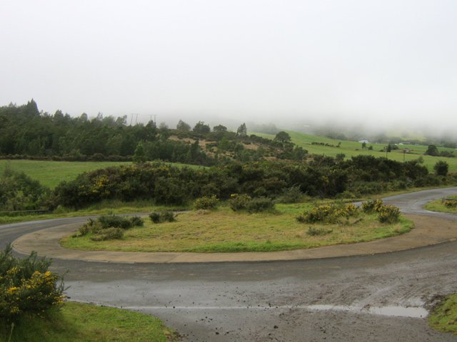 Le rond point de fin de route : partir sur la route