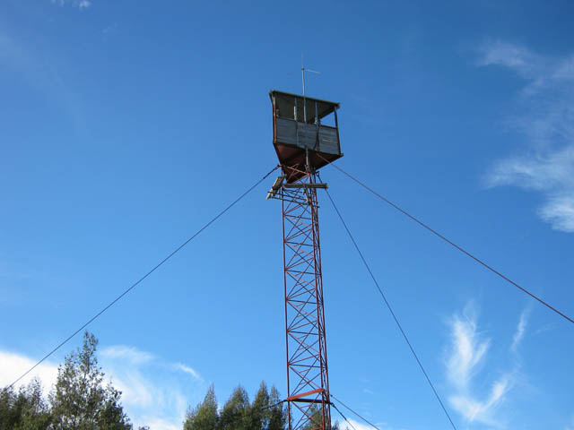 Le mirador qui sert de repère