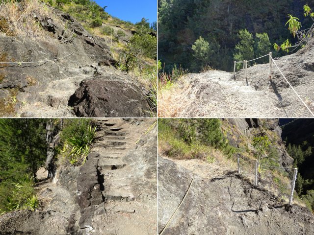 Quelques portions assez techniques et correctement protégées