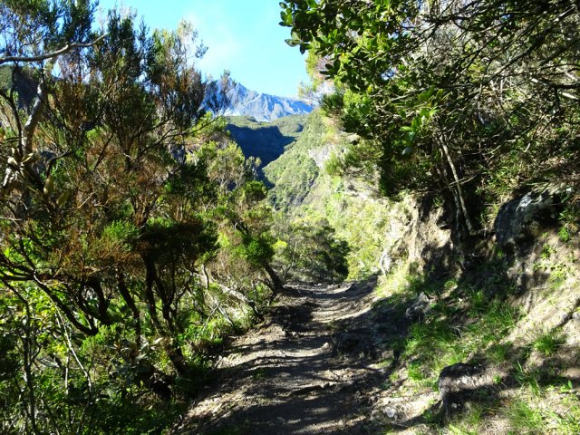 Le sentier entre Deux Fesses et la Plateau de la Sale