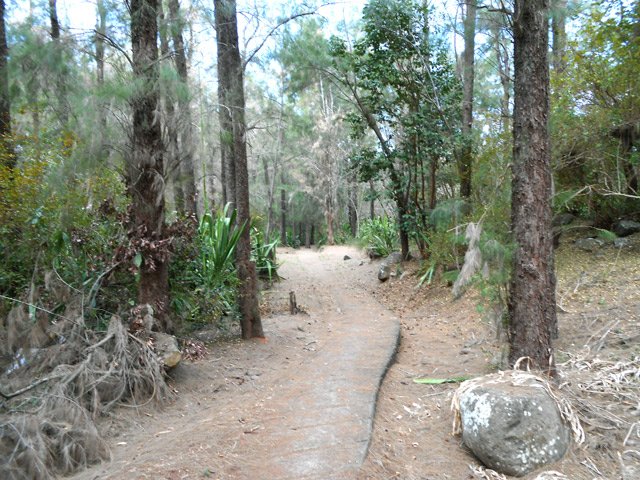 Tout en béton, cet itinéraire est beaucoup pratiqué