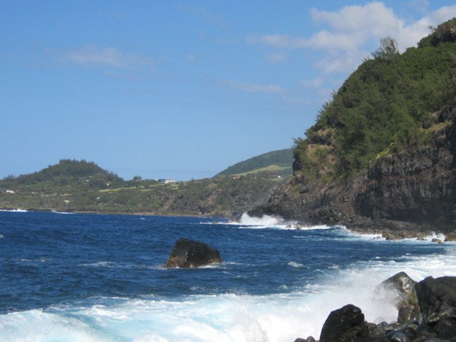 Circuit 2 : Le bord du rempart battu par les vagues est à effectuer uniquement par mer calkme