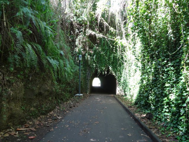 Tunnel ferroviaire sous le phare de Bel-Air