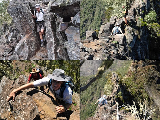 D'autres portions rocheuses nécessitent autant d'attention