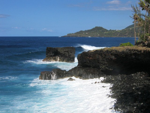 Les rochers de Quai Gabriel