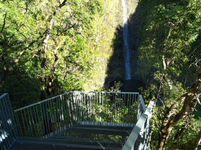 Le belvédère peut accueillir plusieurs personnes
