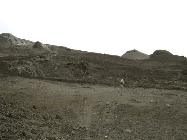 Les taches blanches du balisage évitent de s'égarer