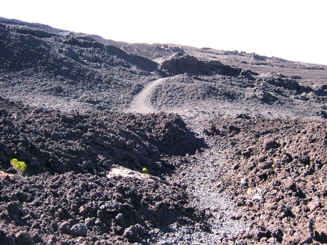 Une idée du sentier, toujours facile à suivre