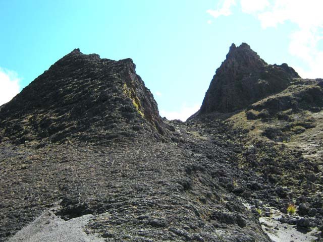 Souvenirs de l'éruption de 1975.