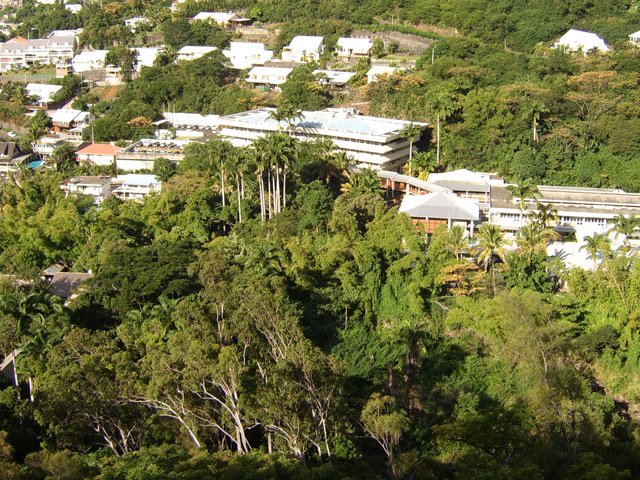 Vue de l'autre côté de la Ravine du Butor