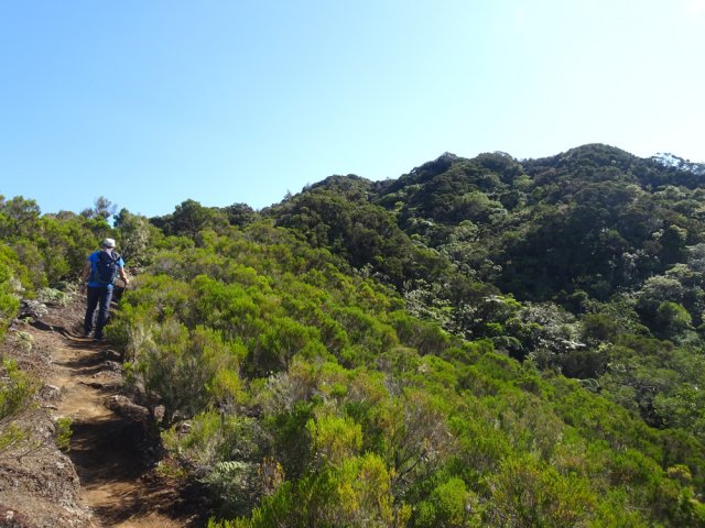 Sentier en très bon état sur 95% de la montée