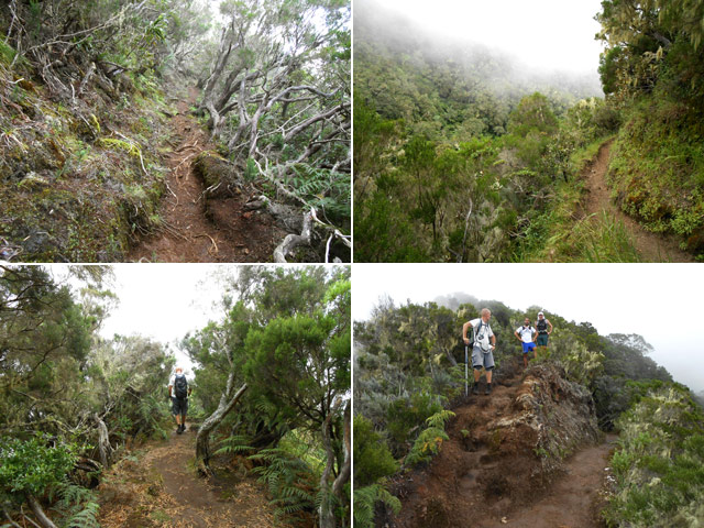 Quelques portions du Sentier de la Grande Jument et de son raccourci