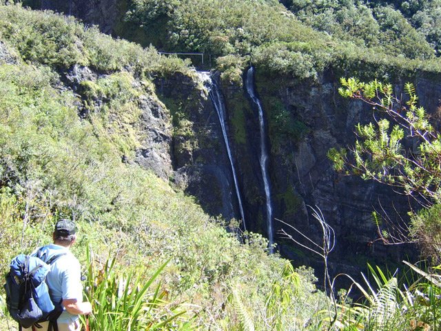 Les cascades de la Rivière des Fleurs jaunes