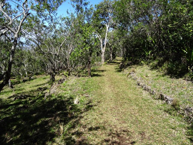 L'arrivée à l'aire de repos des Canaux