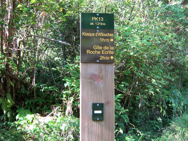 Récupération de la piste d'Affouches