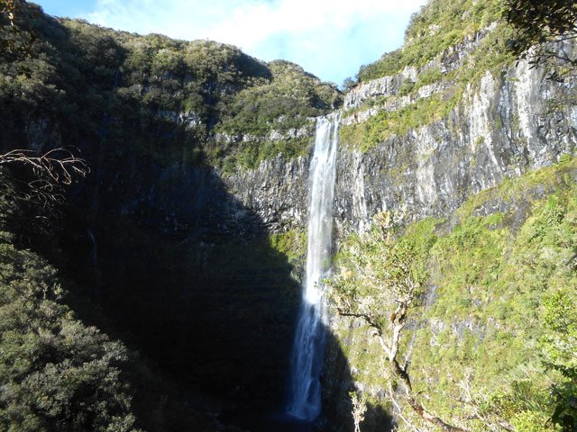 Après la pluie : un peu avant l'arrivée au captage