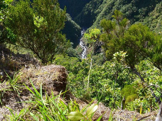 Un petit coup d’œil sur le Bras Tabac au fond de la vallée