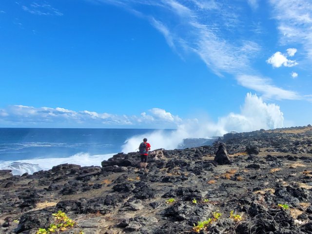 Le hors sentier ne pose aucune difficulté et permet de profiter des curiosités de la côte