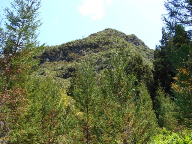 Le rempart en direction du Bras Noir