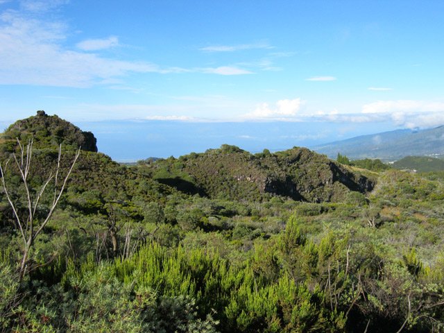 On repère les Trous Blancs à ces petits pitons qui dépassent