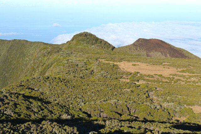 Les Puys Ramond depuis le Piton de Bert