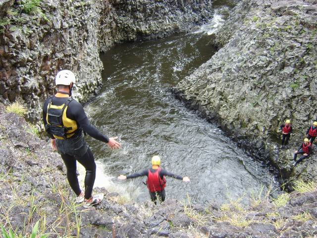 Jusqu'à 10 mètres de plongée pour continuer la sortie aquatique