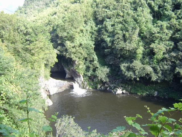Point de vue sur le Bassin Cerise depuis le sentier