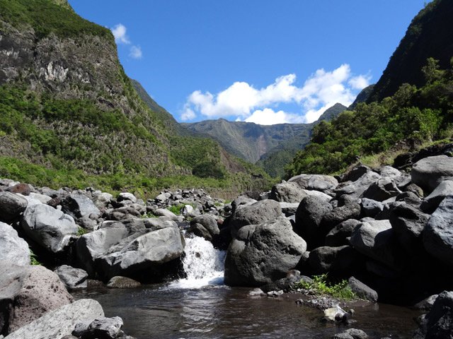 Traversée du Bras des Roches Noires