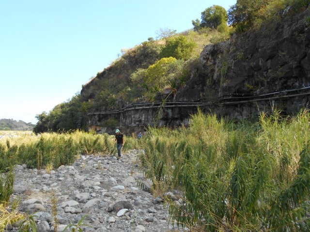 Chercher le meilleur passage au plus près de la falaise