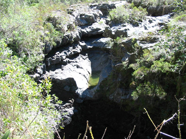La Rivière des Remparts vers la Cascade Davedinde