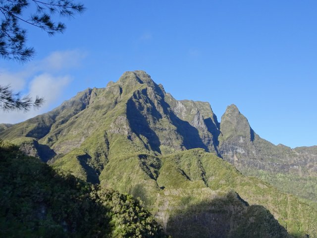 Le grandiose Morne de Fourche