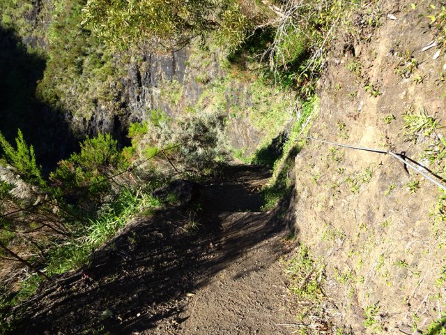 Les derniers mètres avant le rein de Deux Fesses