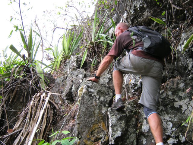 La fin est à la limite de l'escalade