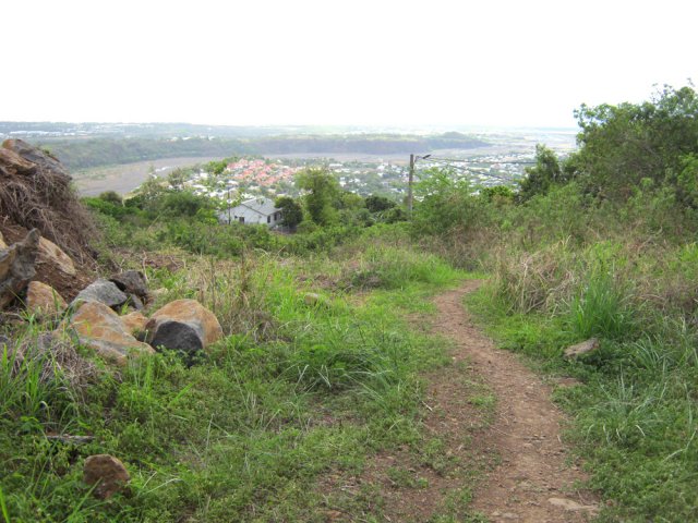 Les sentiers changent souvent de physionomie avec les travaux d'urbanisation