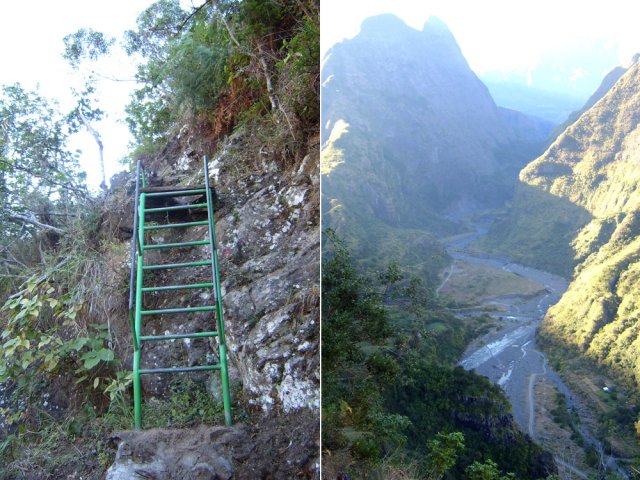 Le sentier est difficile mais de telles vues se méritent