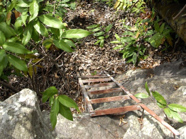 La petit échelle confirme qu'on est bien sur le bon itinéraire