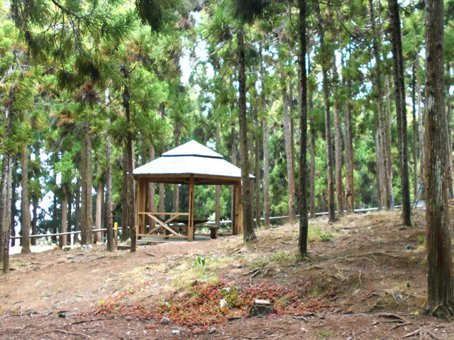 Tout est là pour une petite pause avant d'entreprendre la descente