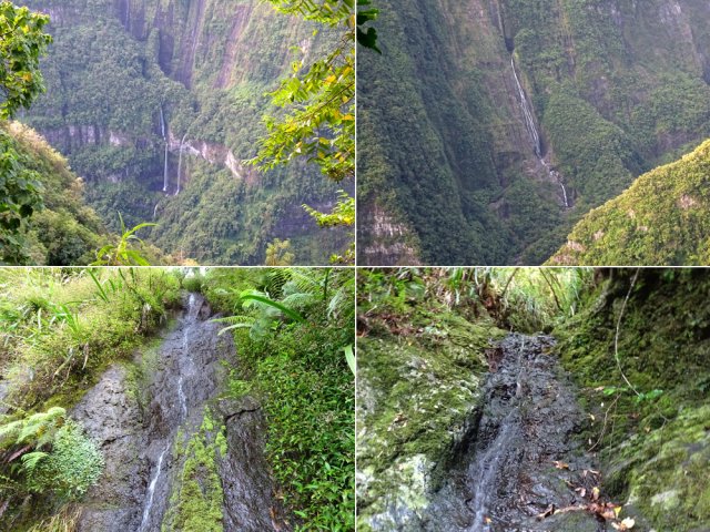 La zone regorge de cascades plus ou moins faciles à atteindre, sauf par des professionnels