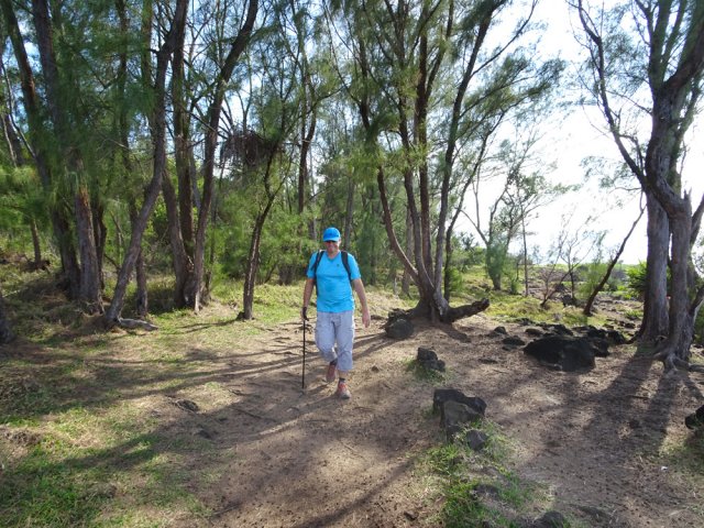 Très peu d'ombre sur tout le trajet